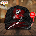 Custom Name 3D Cap Hat Personalized NC State Wolfpack Men's Basketball Classic Cap 3D Hat Trendding New