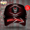 Custom Name 3D Cap Hat Personalized NC State Wolfpack Men's Basketball Classic Cap Hat 3D For Women And Men