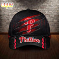 Custom Name 3D Cap Hat Personalized Philadelphia Phillies Classic Cap Gift Christmas For Fans