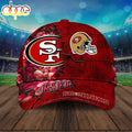Custom Name 3D Cap Hat Personalized San Francisco 49ers Classic Cap Gift Christmas For Fans