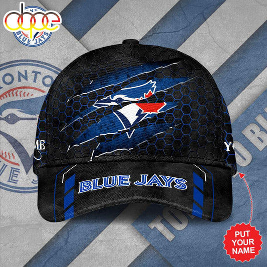 Custom Name 3D Cap Hat Personalized Toronto Blue Jays Classic Cap Gift Christmas For Fans